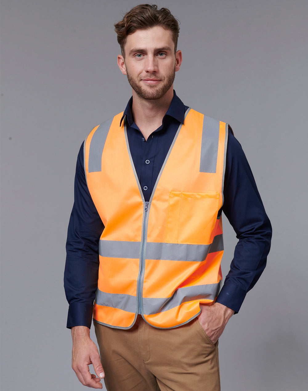 Vic Rail Hi Vis Safety Vest- Unisex