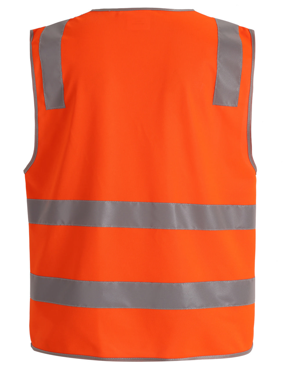 Safety Vest With Shoulder Tapes - Orange