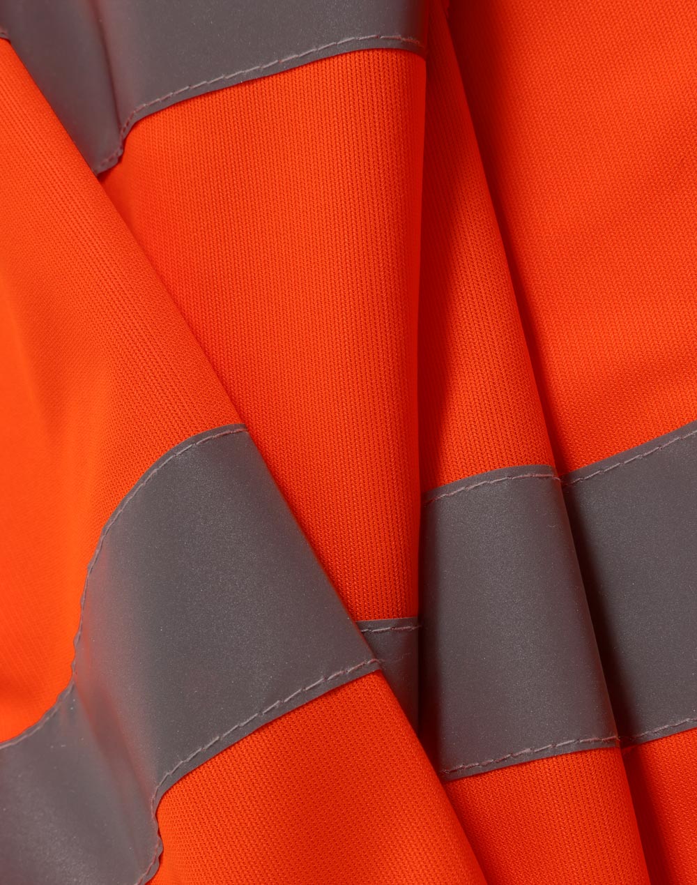Safety Vest With Shoulder Tapes - Orange