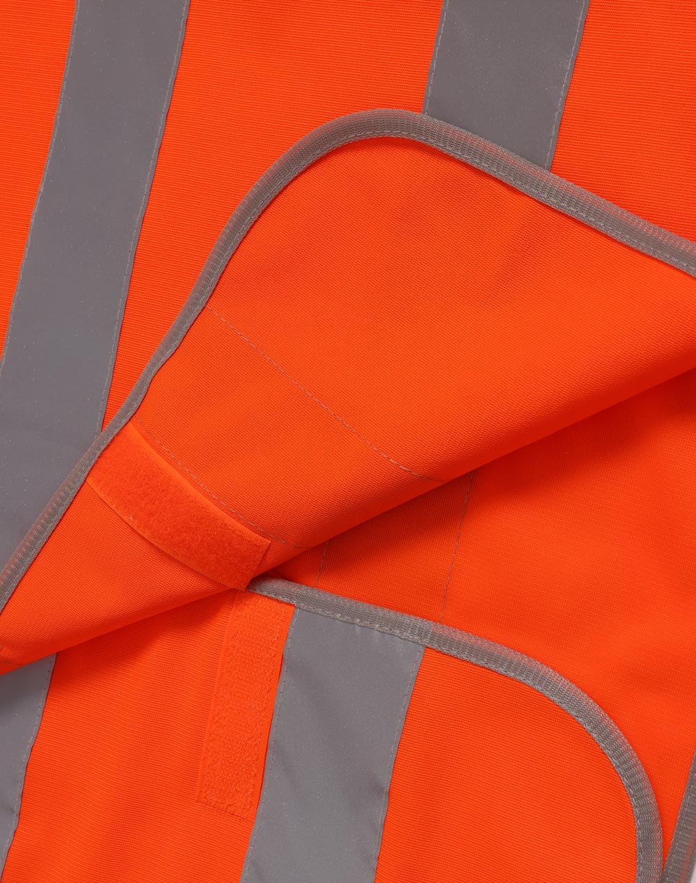 Safety Vest With Shoulder Tapes - Orange