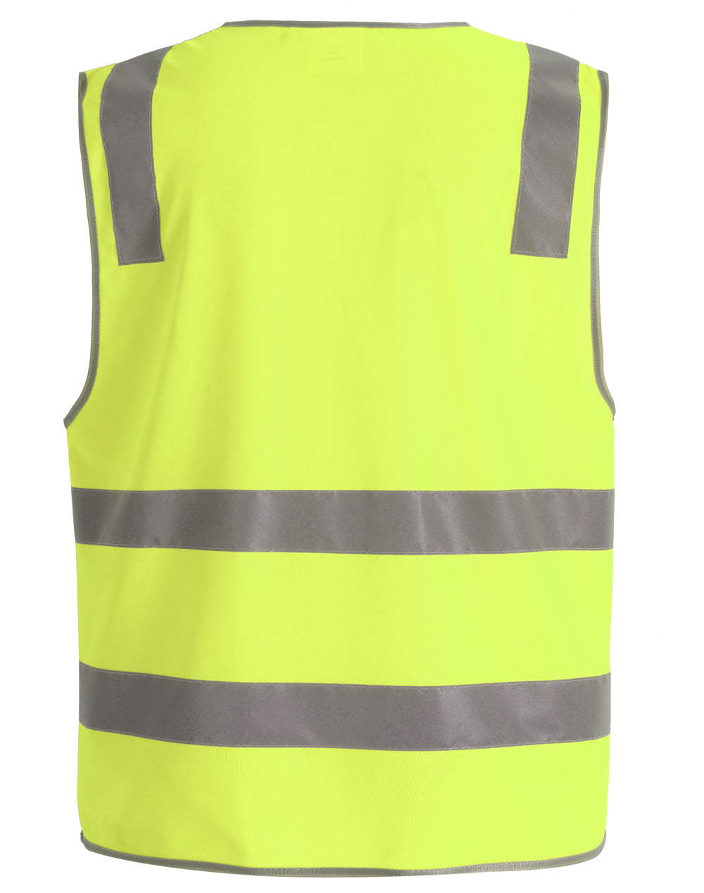 Safety Vest With Shoulder Tapes - Yellow