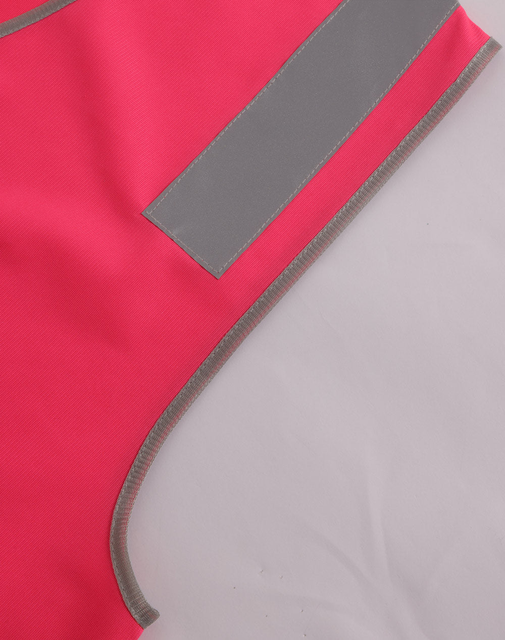 Safety Vest With Shoulder Tapes - Pink