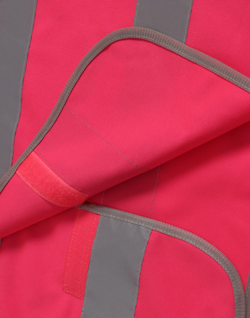 Safety Vest With Shoulder Tapes - Pink