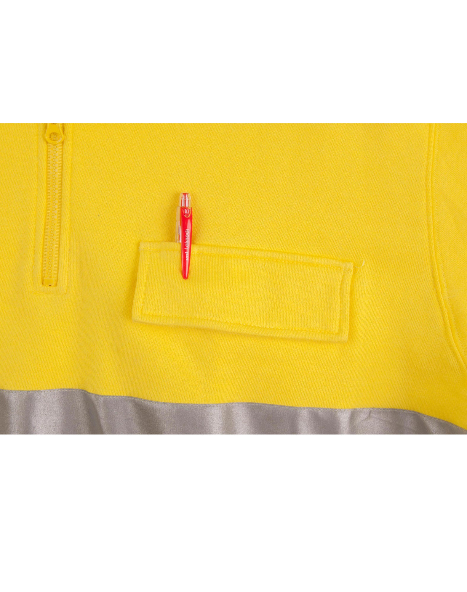 Hi-Vis Two Tone Cotton Fleece Sweat