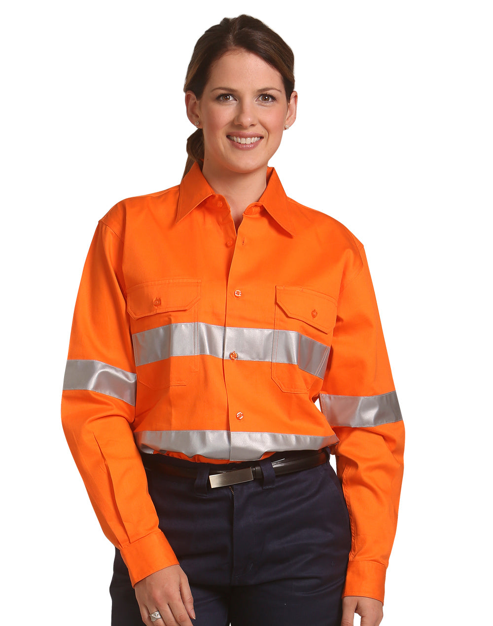 Cotton Drill Safety Shirt - Unisex