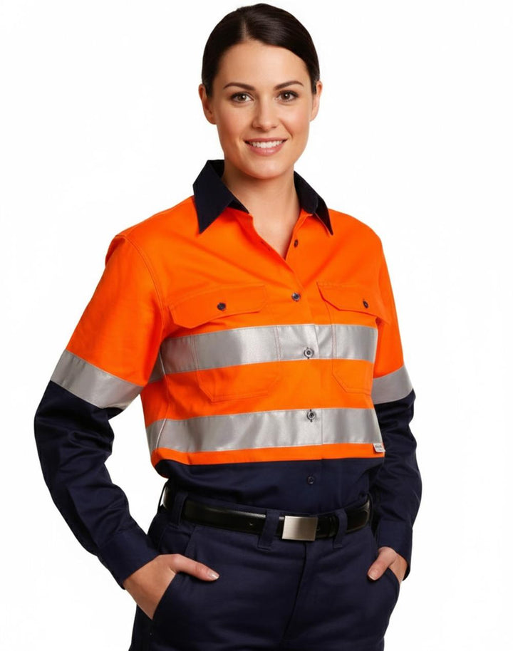 Women'S Long Sleeve Safety Shirt
