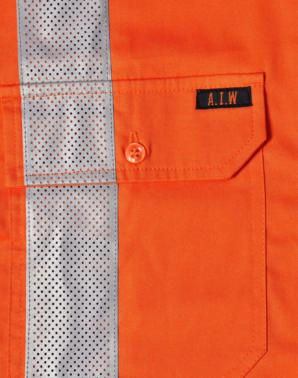 Nsw Rail Lightweight Safety Shirt - Orange