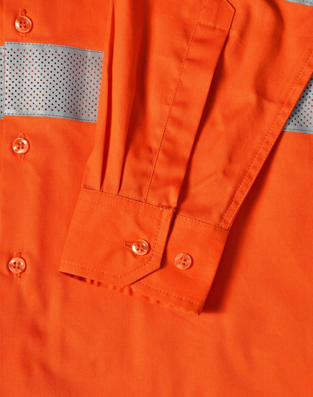 Nsw Rail Lightweight Safety Shirt - Orange