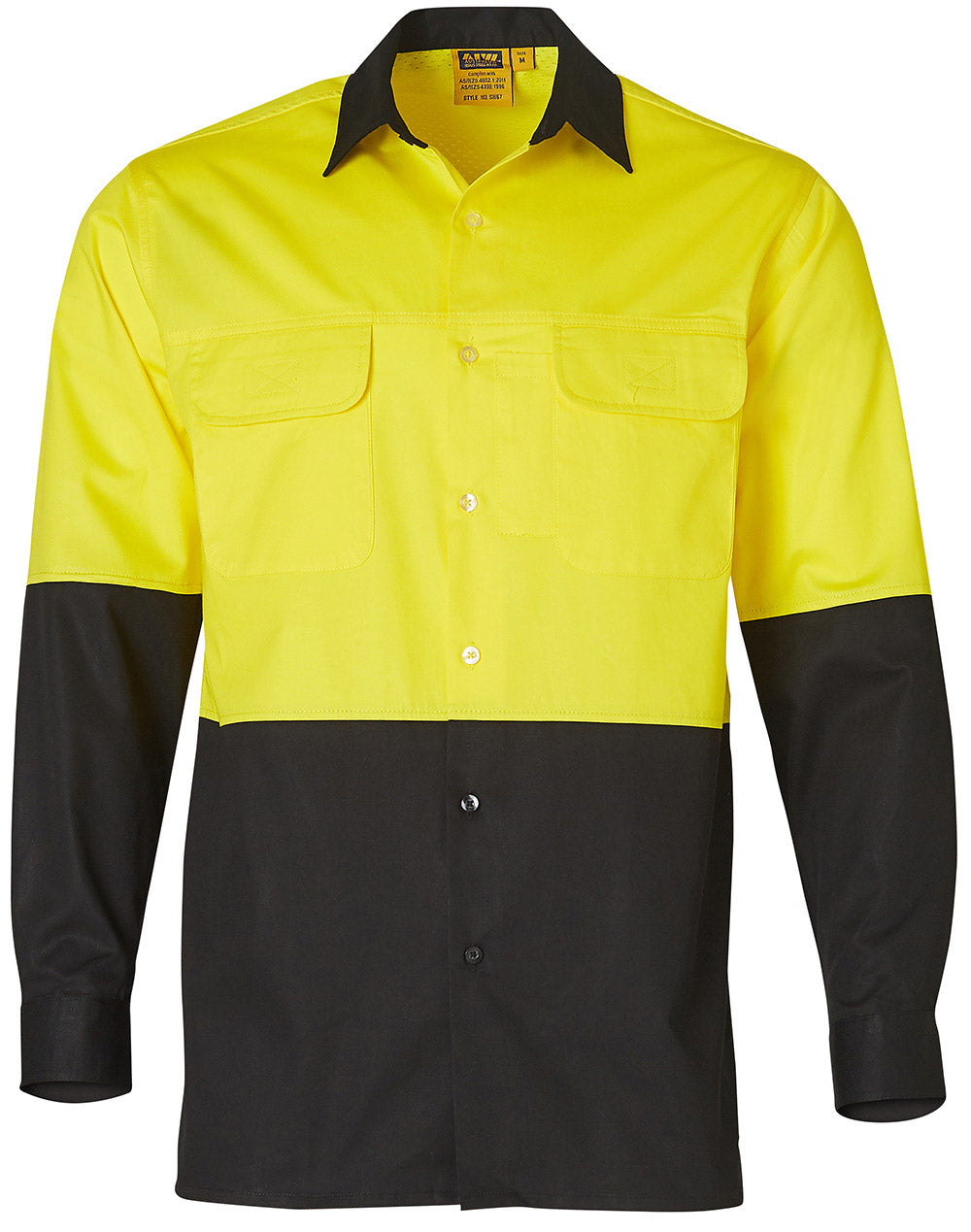 Easy Breezy Safety Men'S - Yellow Black