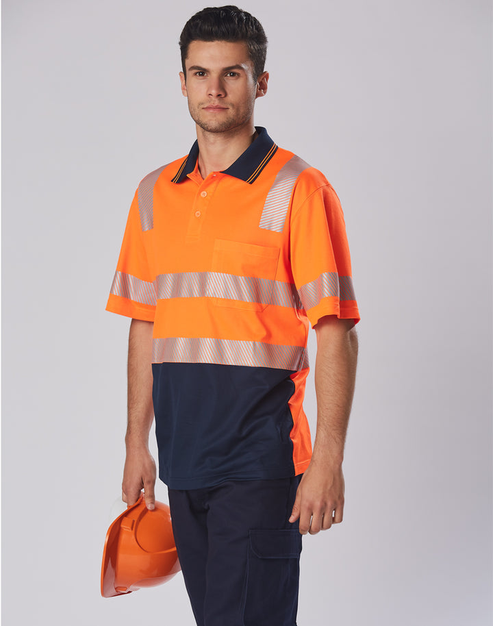 Unisex Truedry® Biomotion Segmented Ss Safety Polo