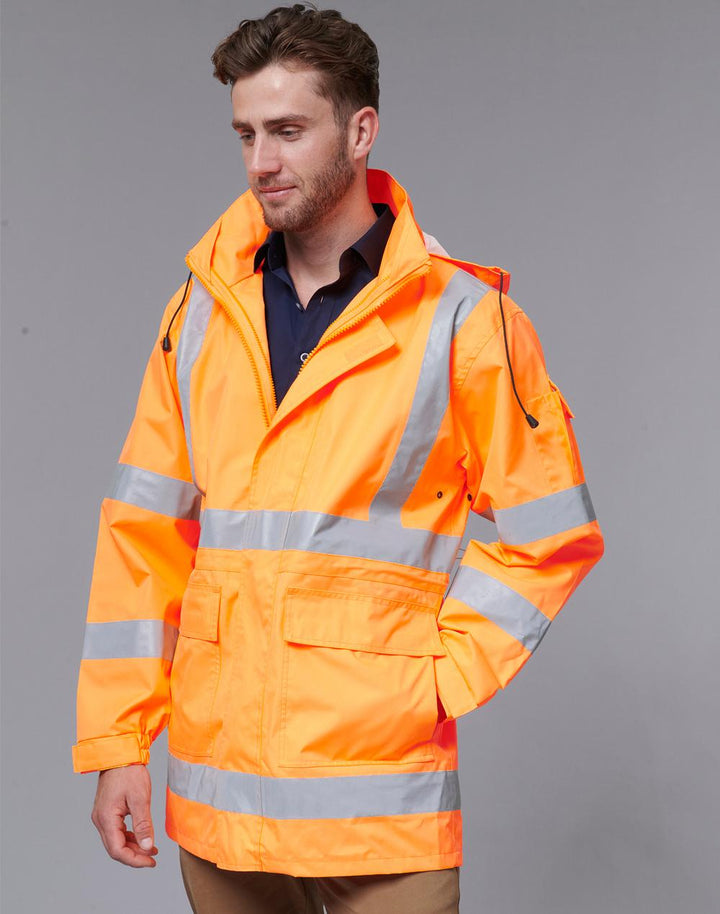 Vic Rail Hi Vis Safety Jacket - Unisex