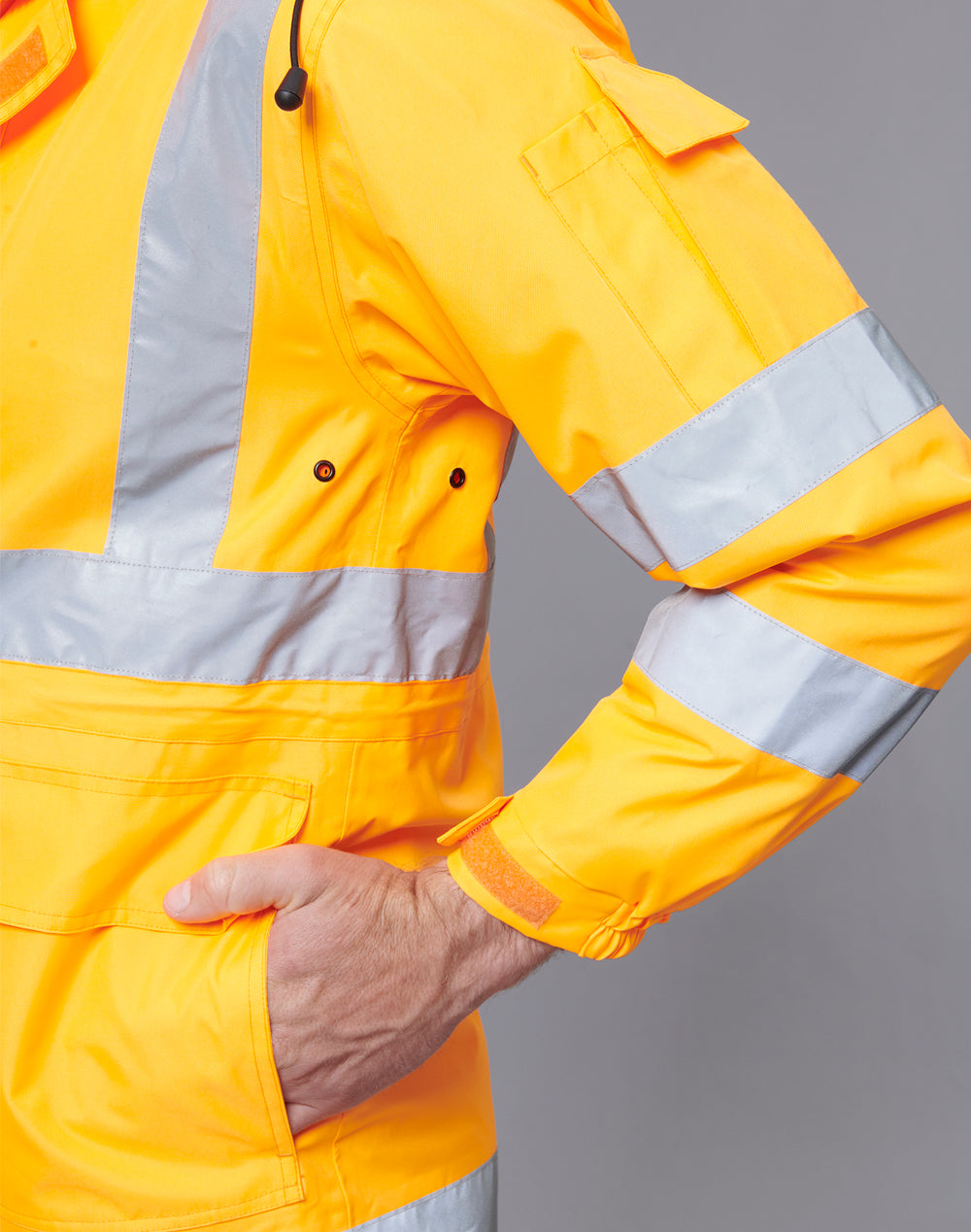 Vic Rail Hi Vis Safety Jacket - Unisex