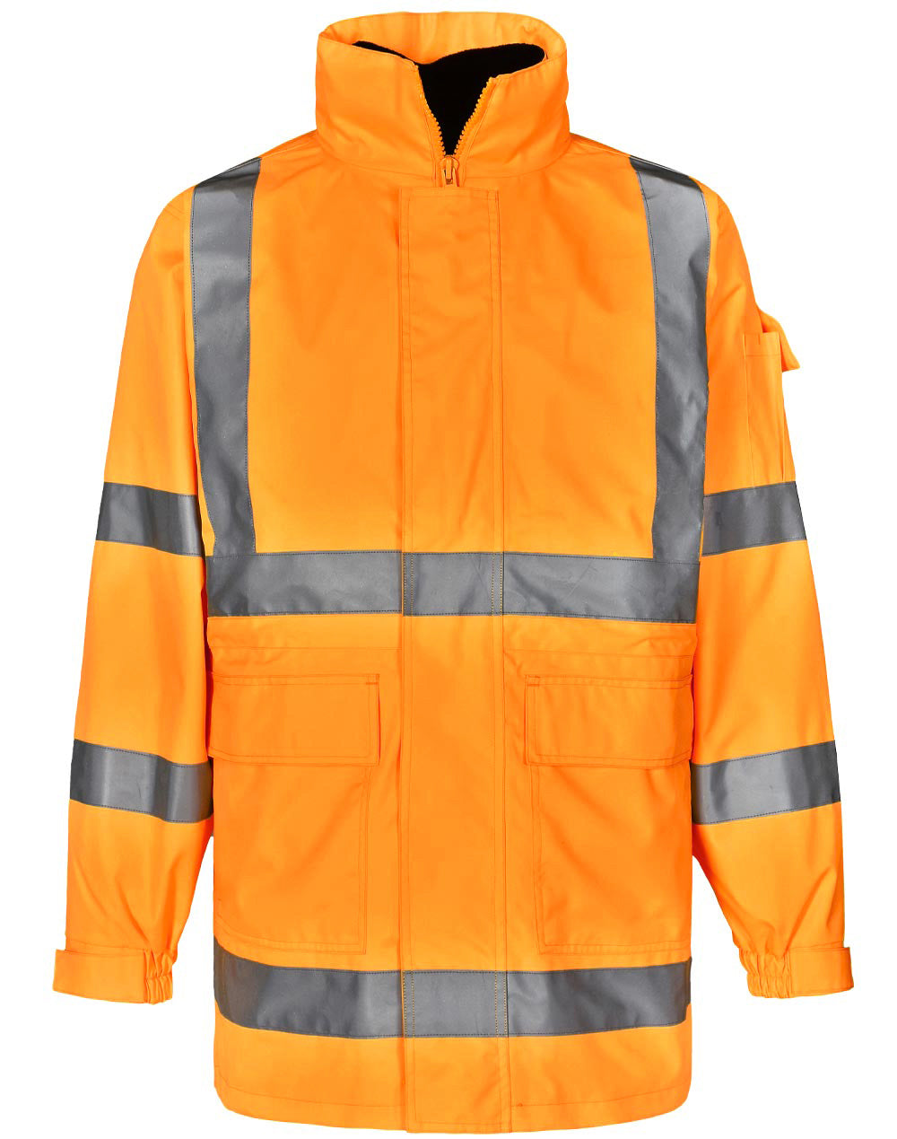 Vic Rail Hi Vis 3 In 1 Safety Jacket And Vest - Unisex