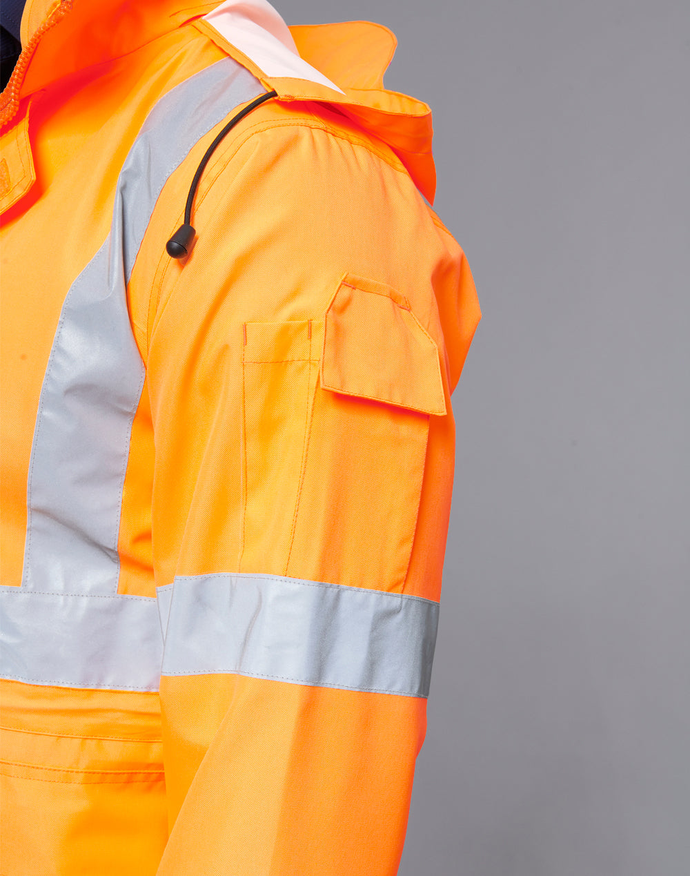 Vic Rail Hi Vis Safety Jacket - Unisex