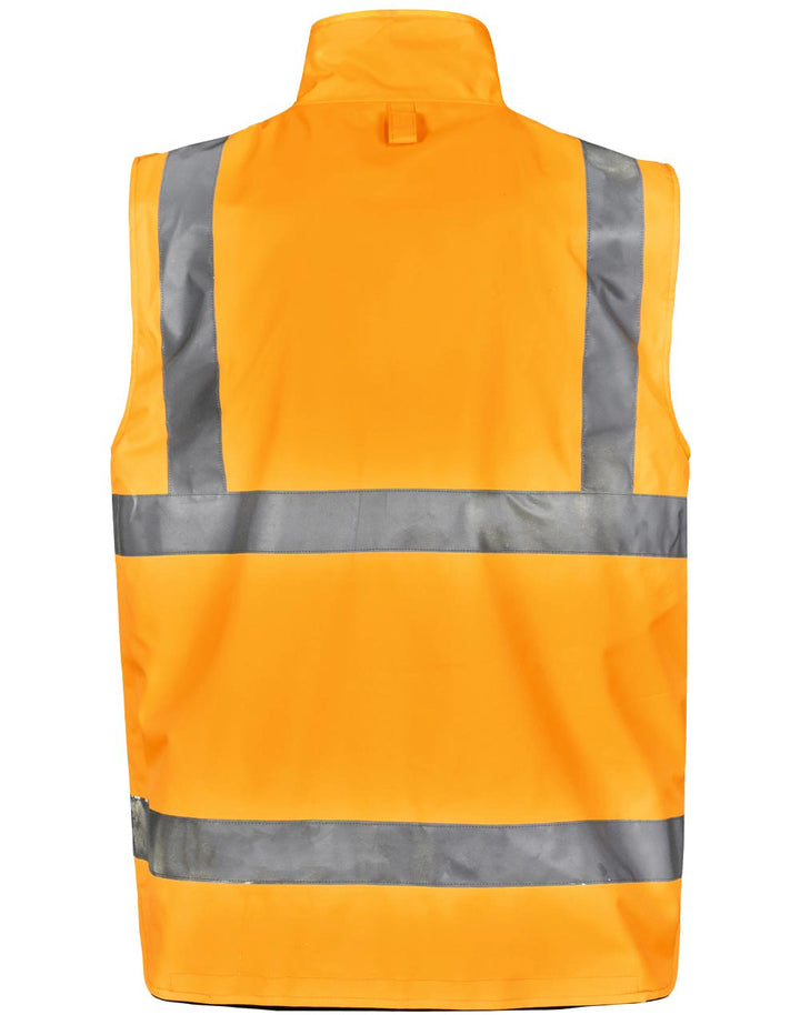 Vic Rail Hi Vis Reversible Safety Vest - Unisex