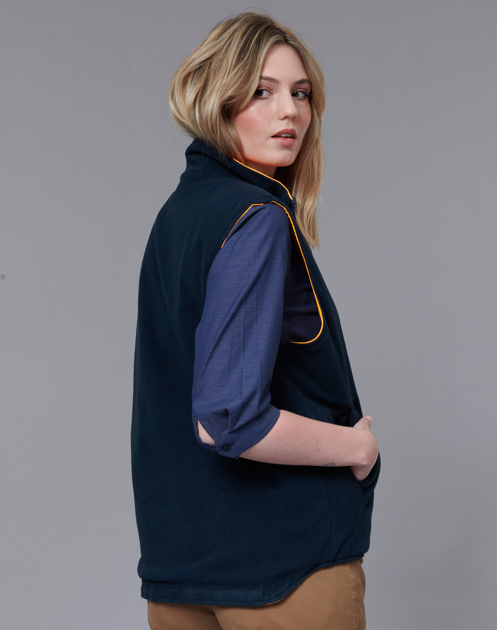 Vic Rail Hi Vis Reversible Safety Vest - Unisex