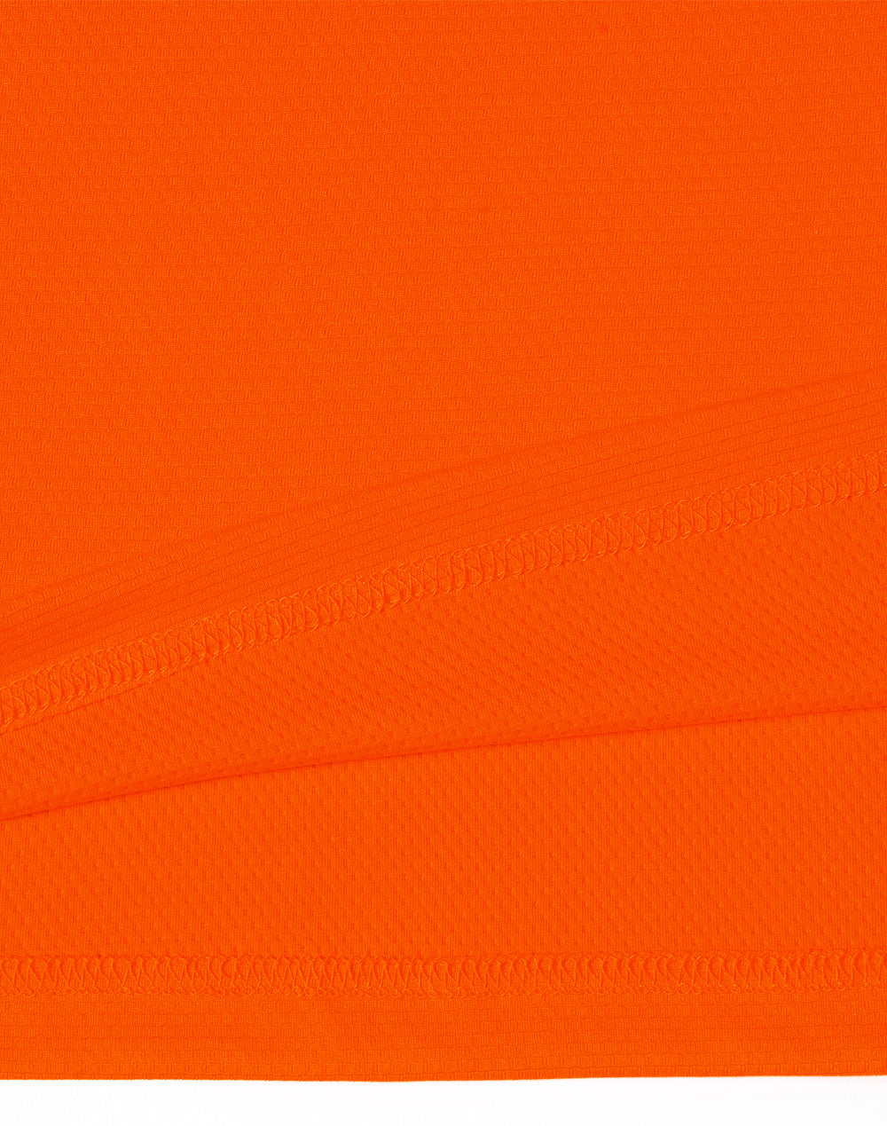 Unisex Hi-Vis Bamboo Charcoal Vented Ss Polo - Orange Ash