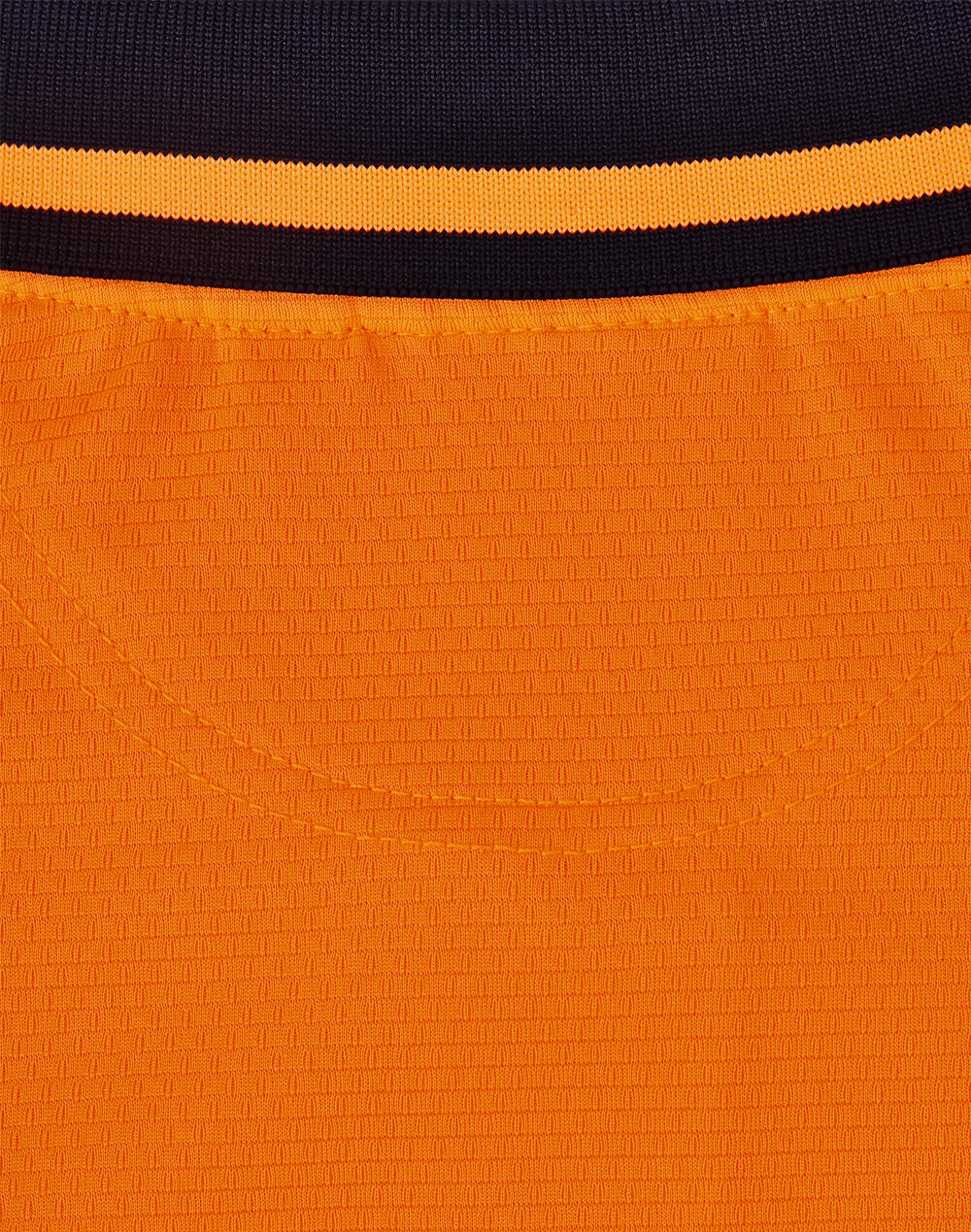 Unisex Hi-Vis Bamboo Charcoal Ss Polo - Orange Navy