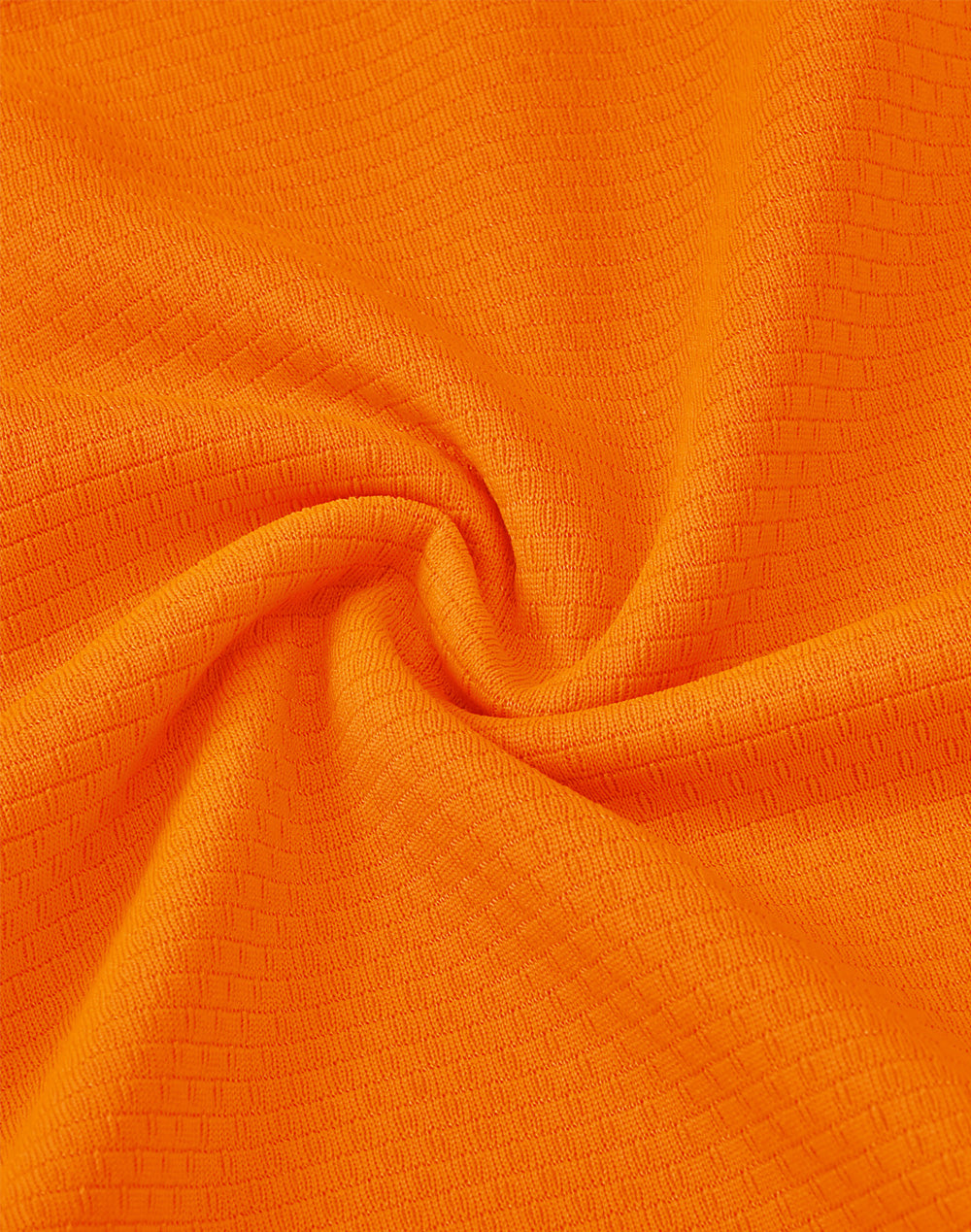 Unisex Hi-Vis Bamboo Charcoal Ss Polo - Orange Navy