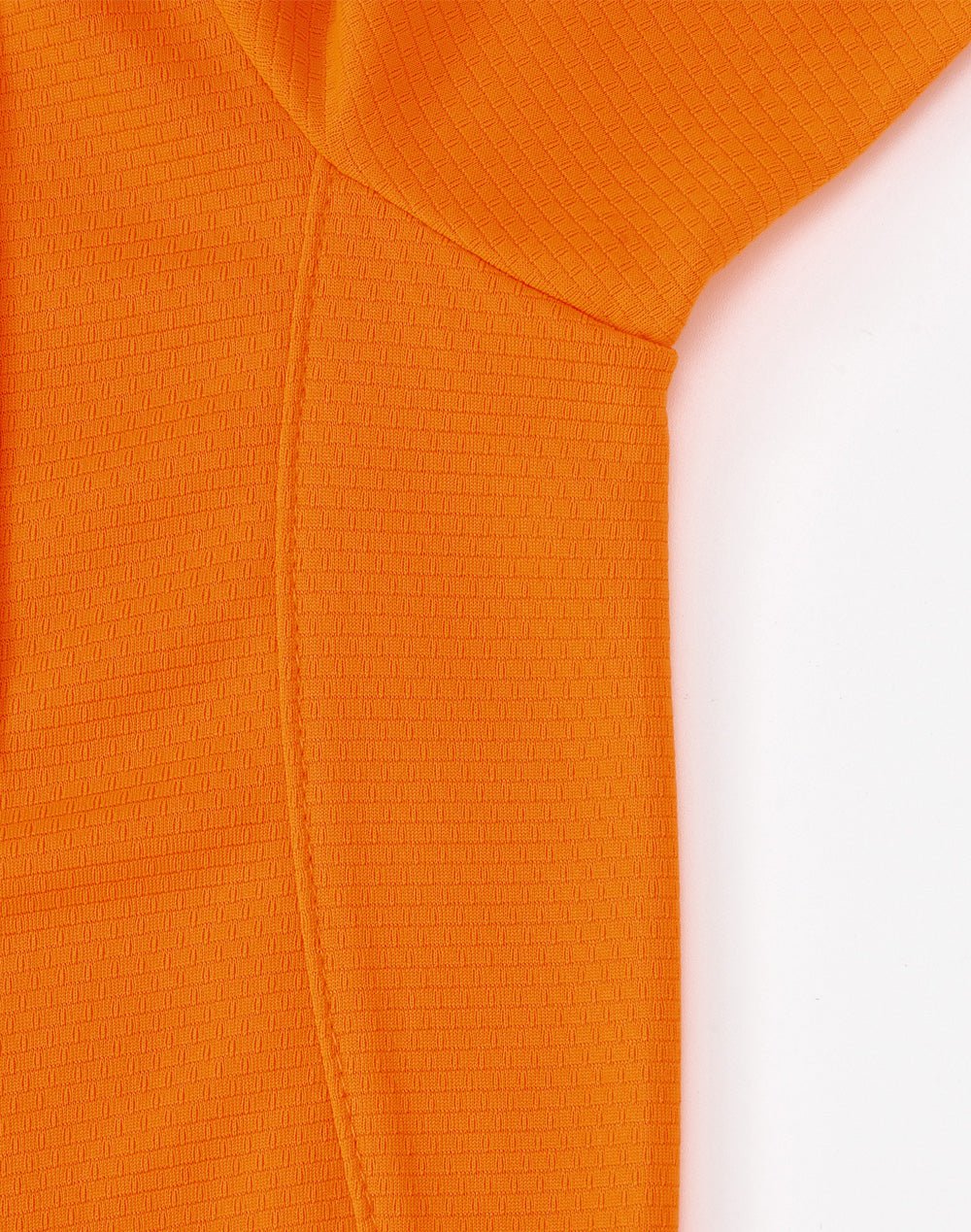Unisex Hi-Vis Bamboo Charcoal Ss Polo - Orange Navy