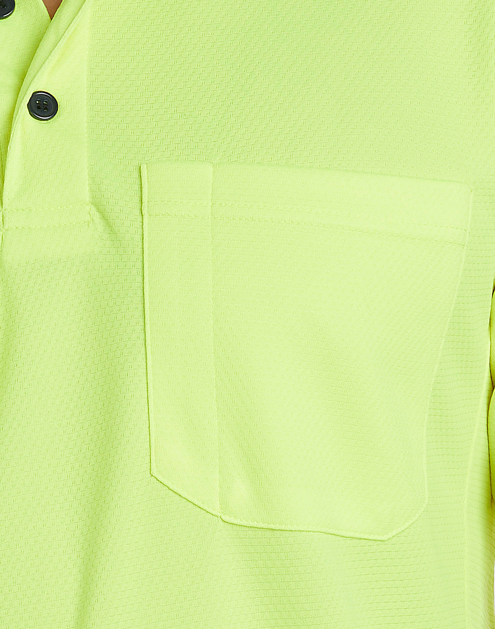 Unisex Hi-Vis Bamboo Charcoal Ss Polo - Yellow Navy