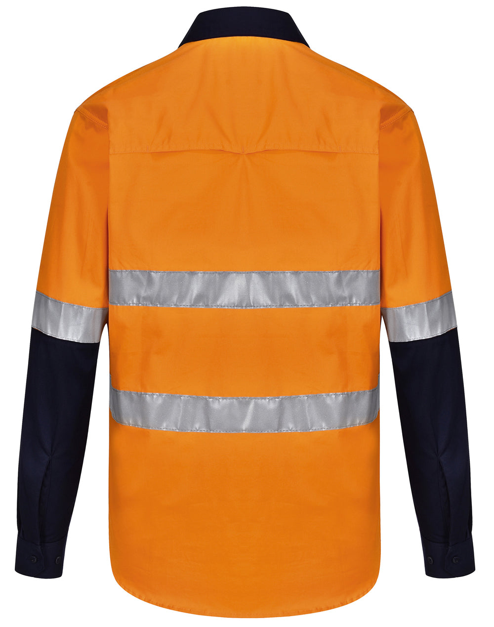 Unisex Hi Vis Cool-Breeze Safety Ls Shirt (Generic Tape)