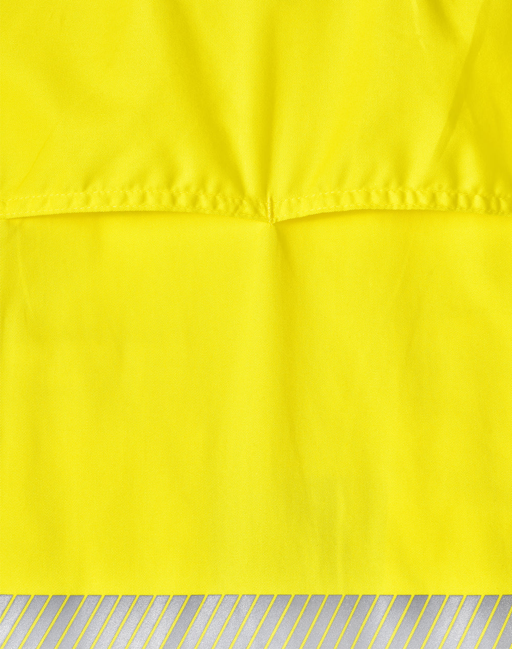 Unisex Hi Vis Cool-Breeze Safety Ls Shirt (Segmented Tape) - Yellow Navy