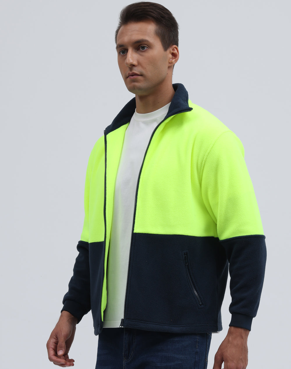 Hi-Vis Polar Fleece Zip Jacket
