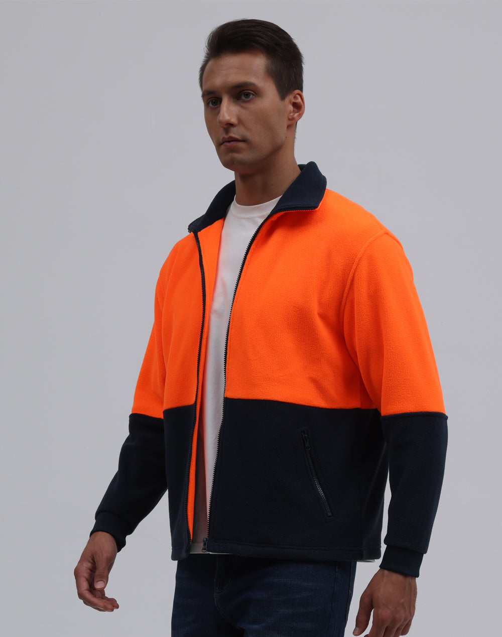 Hi-Vis Polar Fleece Zip Jacket