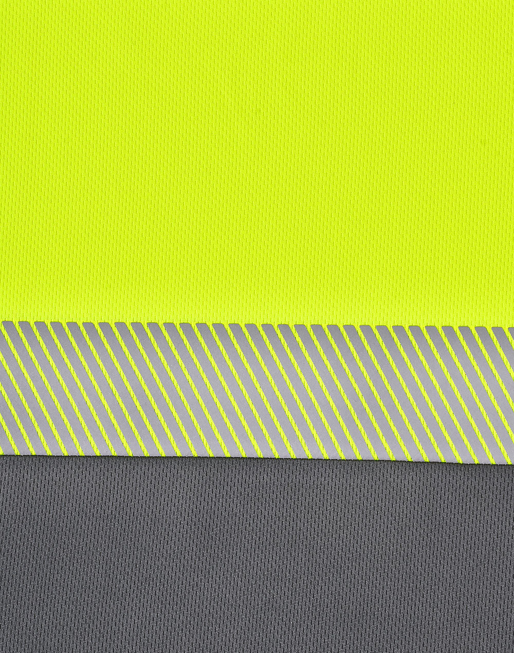 Unisex Cooldry® Segmented Ss Polo - Yellow Charcoal