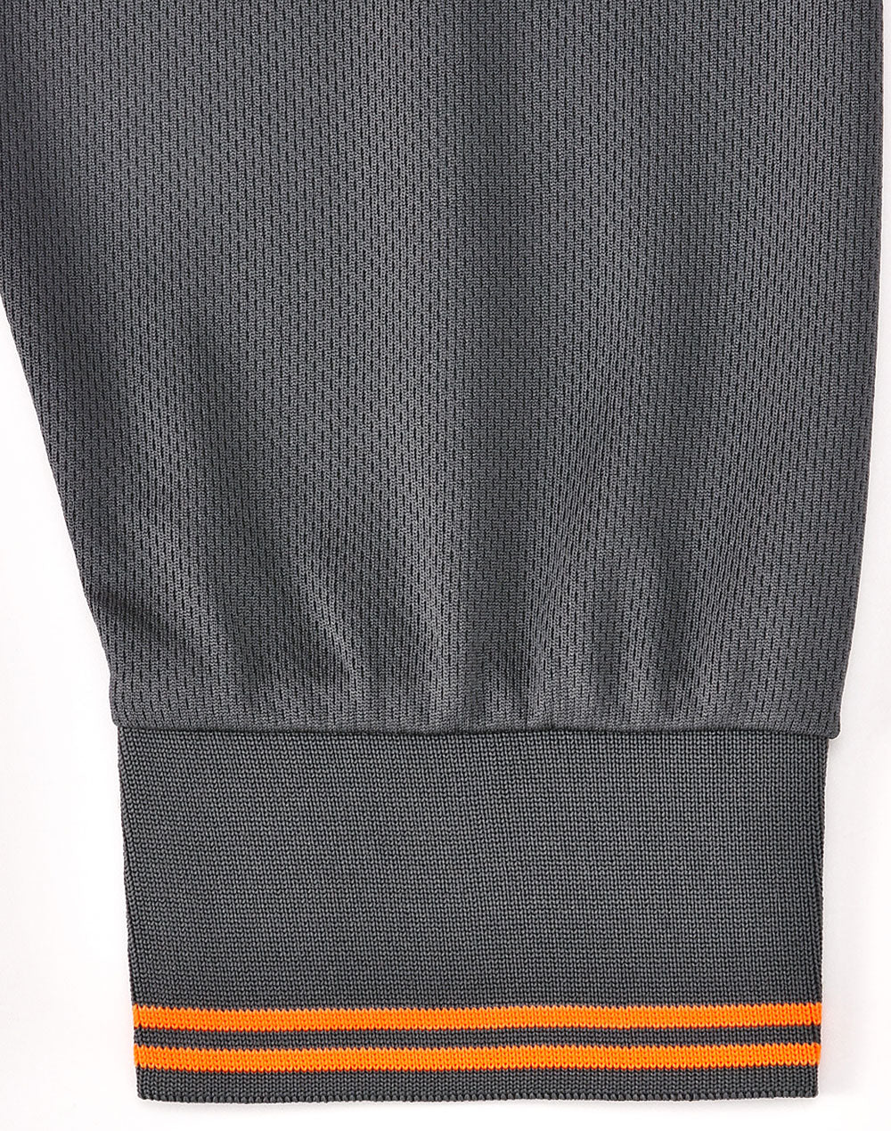 Unisex Cooldry® Segmented Ls Polo - Orange Charcoal