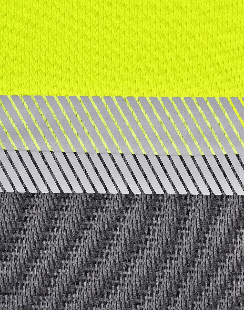 Unisex Cooldry® Segmented Ls Polo - Yellow Charcoal