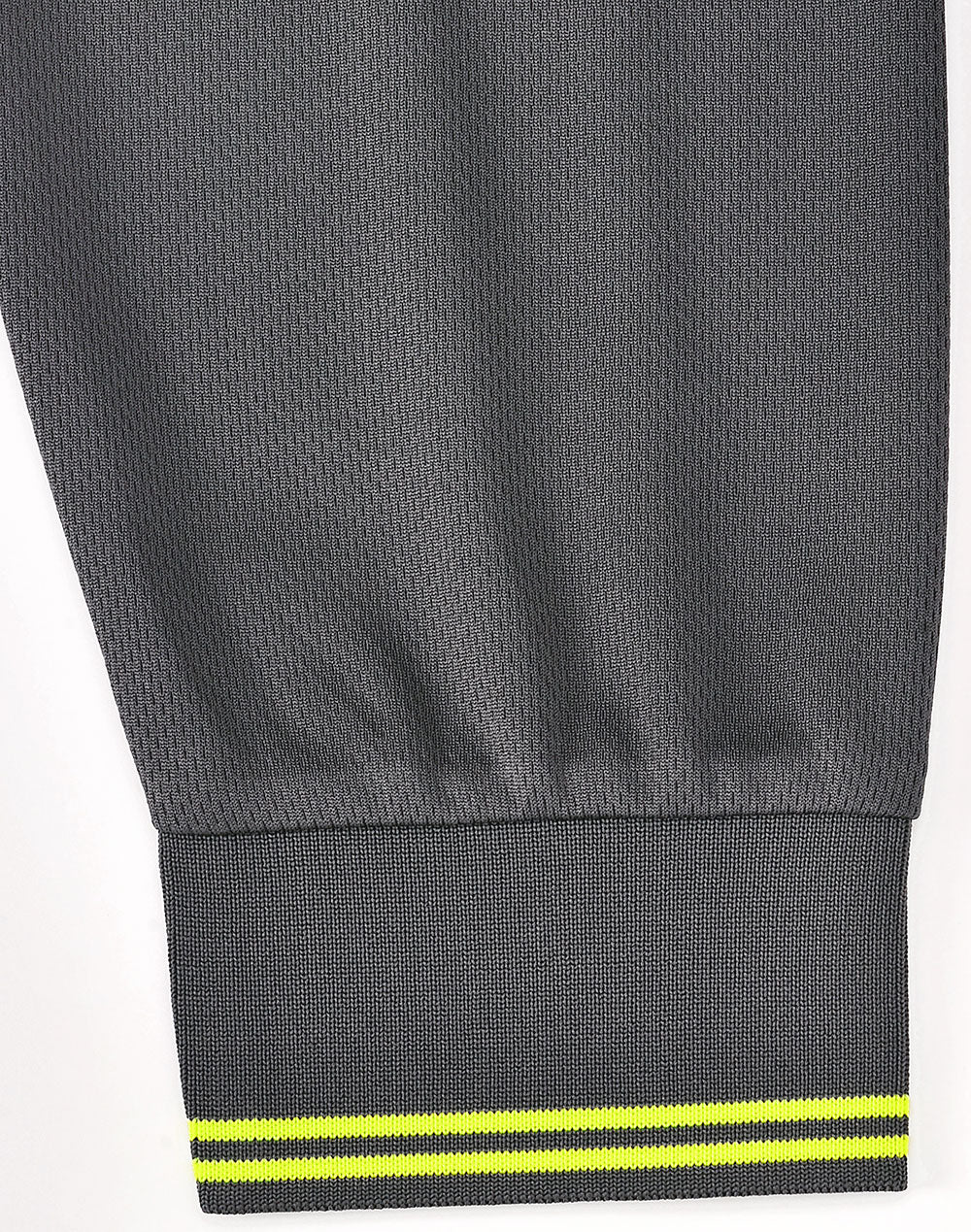 Unisex Cooldry® Segmented Ls Polo - Yellow Charcoal