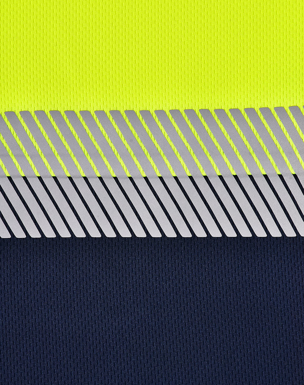 Unisex Cooldry® Segmented Ls Polo - Yellow Navy