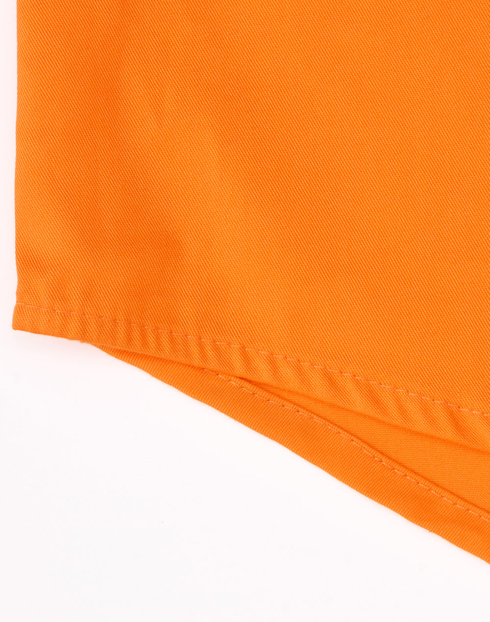 Unisex Hi-Vis Cool Breeze Closed Front Ls Shirt With Perforated Tape - Orange