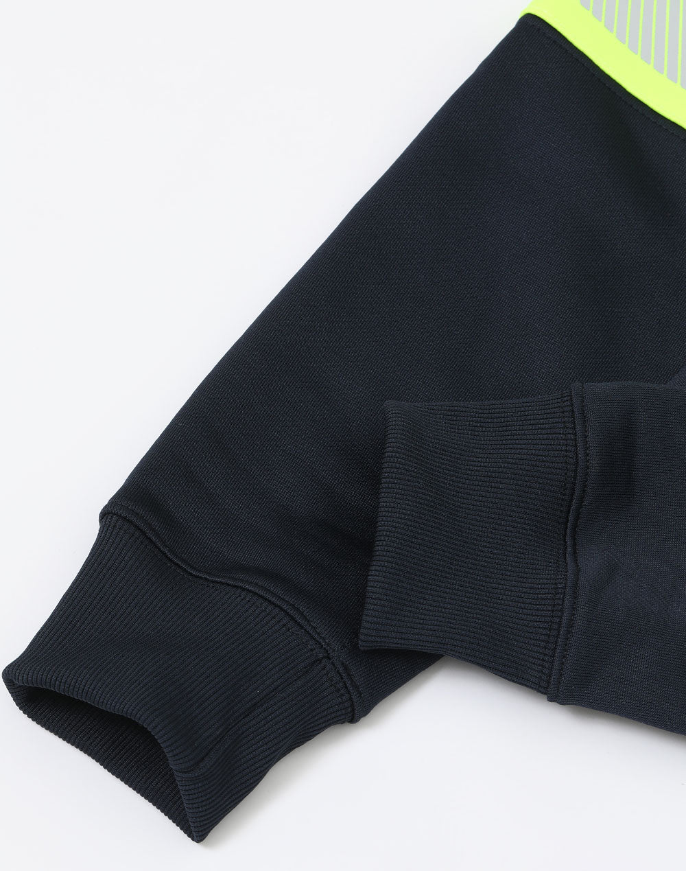 Hi-Vis Two Tone Safety Hoodies With Segmented Tapes - Yellow Navy