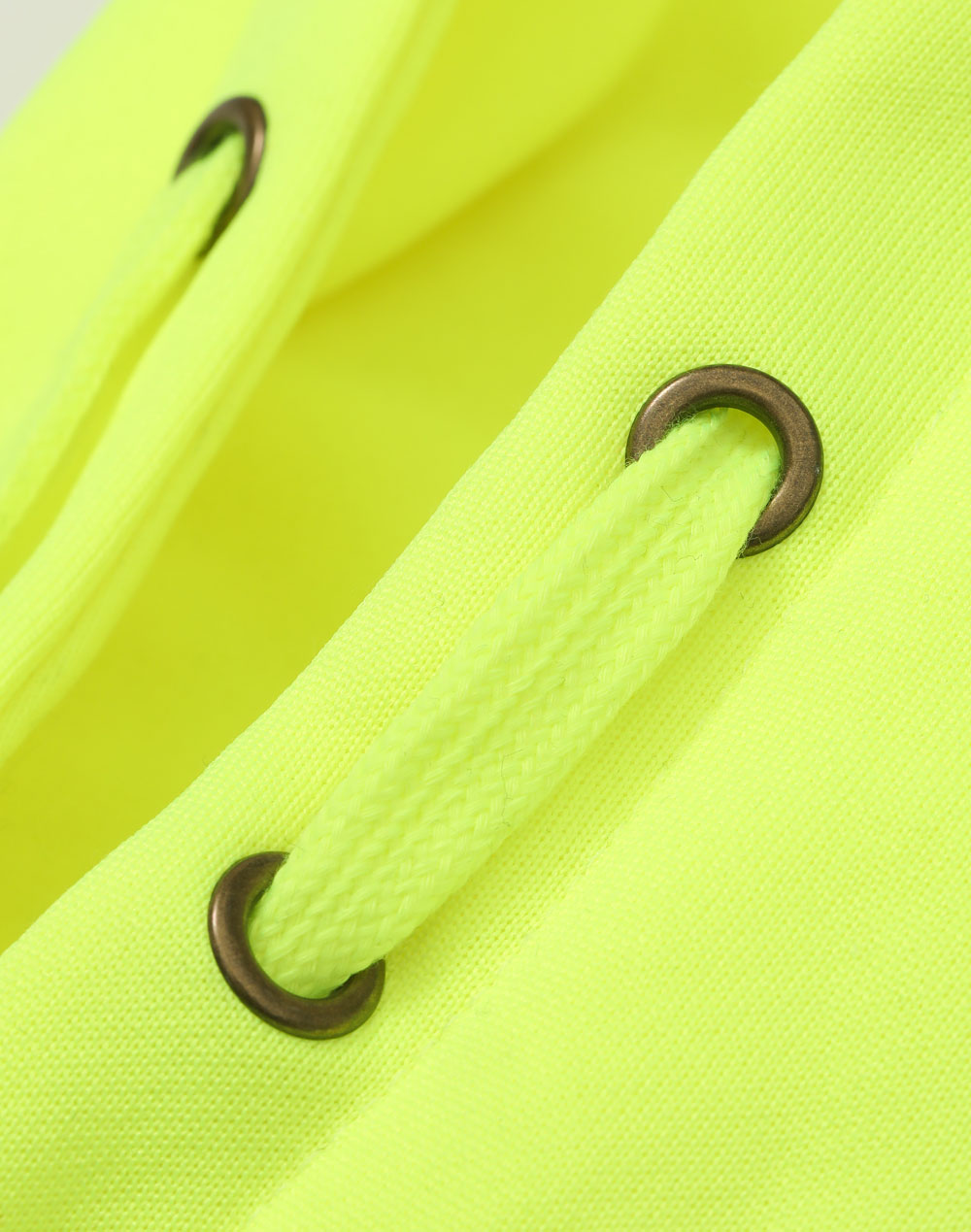 Hi-Vis Two Tone Safety Hoodies With Segmented Tapes - Yellow Navy