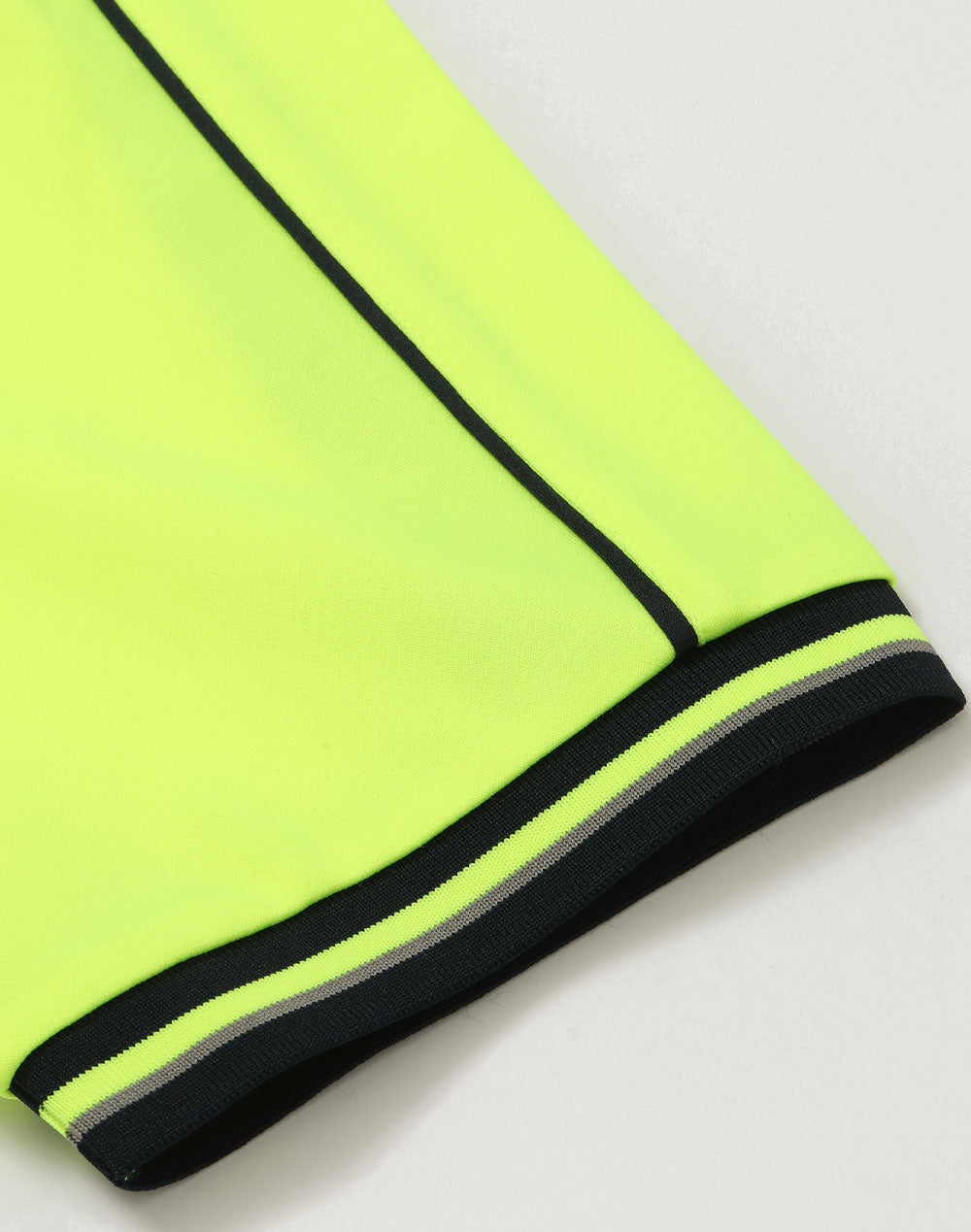 Hi-Vis Sustainable Cool-Breeze Safety Polo - Yellow Navy