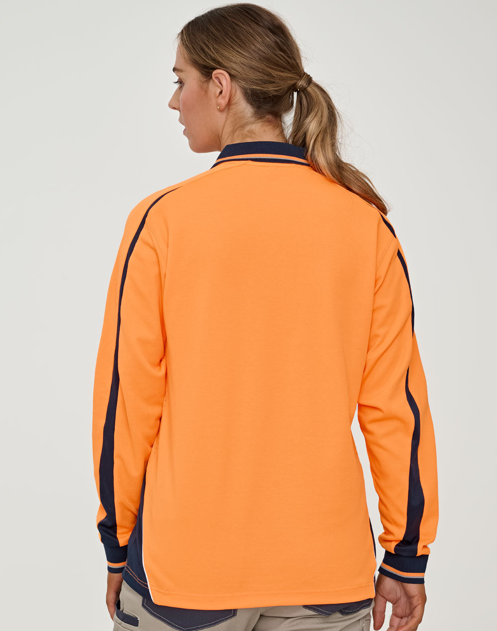 Hi-Vis Sustainable Cool-Breeze Safety Polo