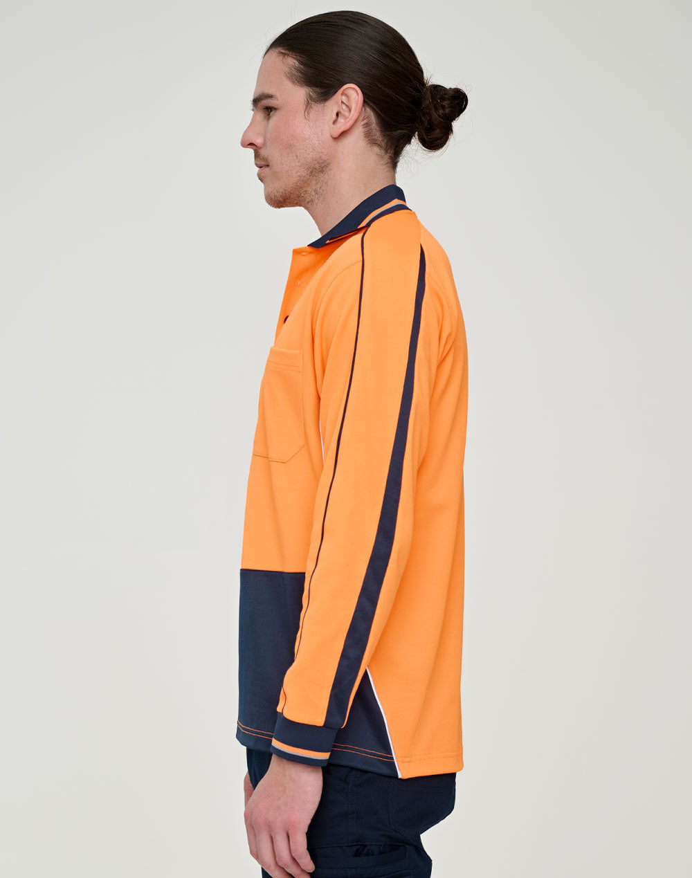 Hi-Vis Sustainable Cool-Breeze Safety Polo