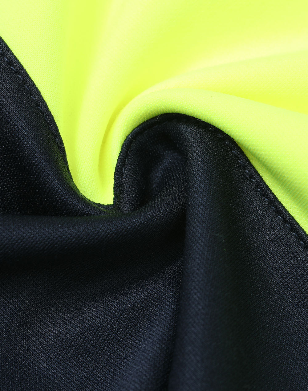 Hi-Vis Sustainable Cool-Breeze Safety Polo - Yellow Navy