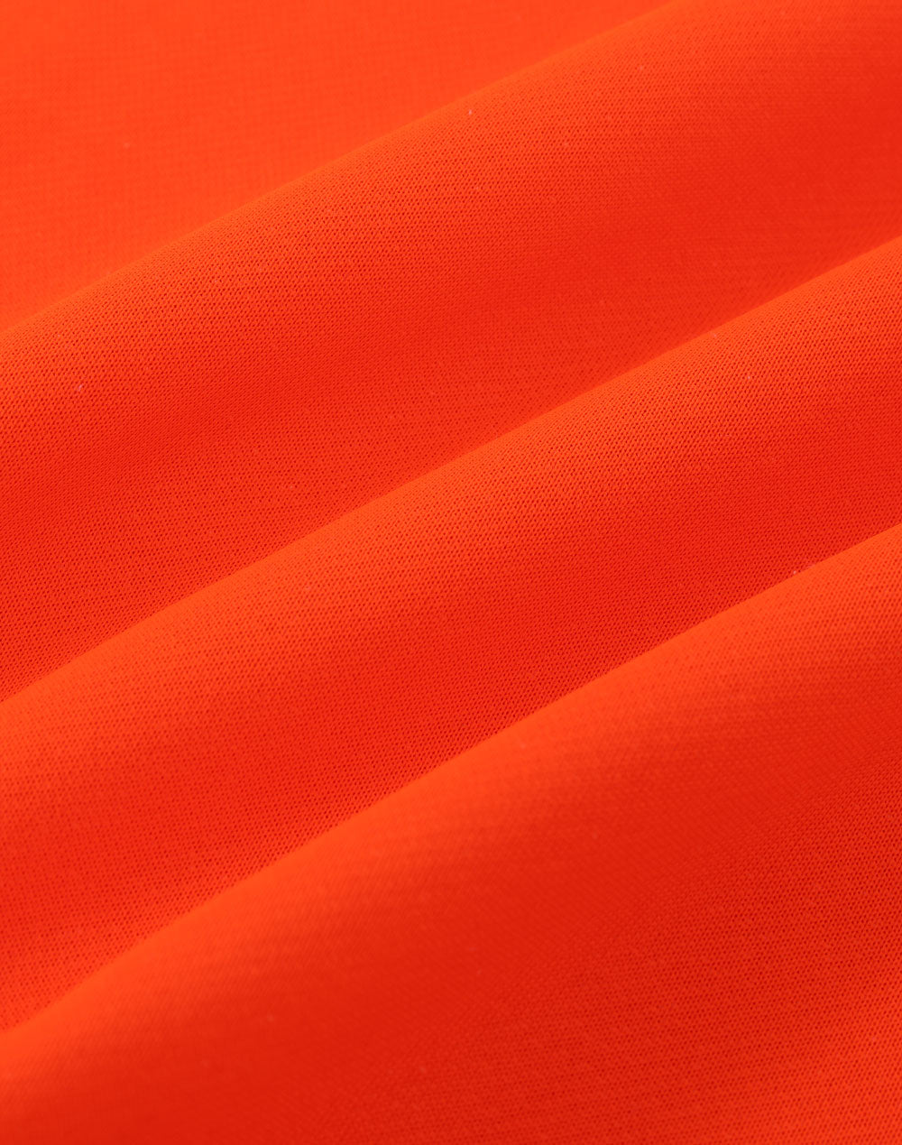 Hi-Vis Two Tone Water Resistant Fleece Hoodie - Orange Navy