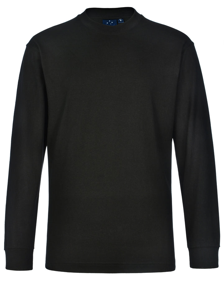 London Long Sleeve Tee Mens - Black