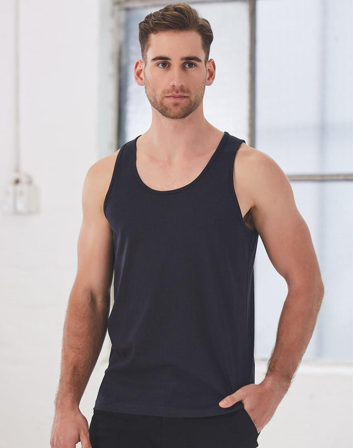 Trainer'S Cotton Singlet Men'S