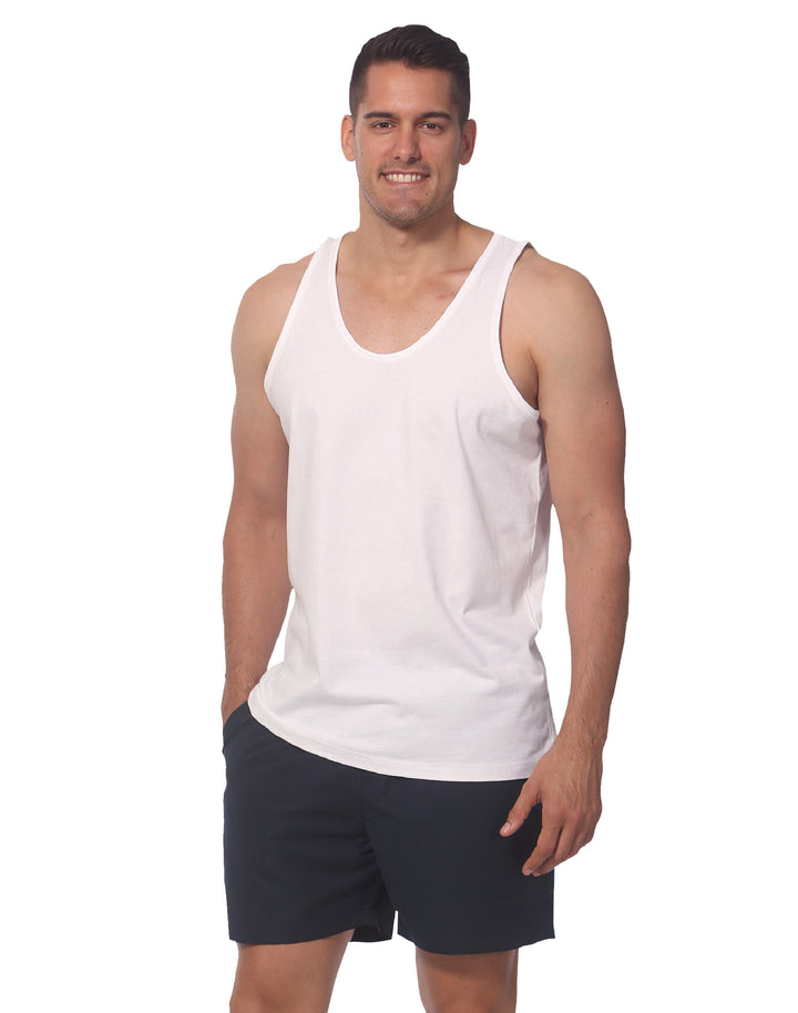 Trainer'S Cotton Singlet Men'S
