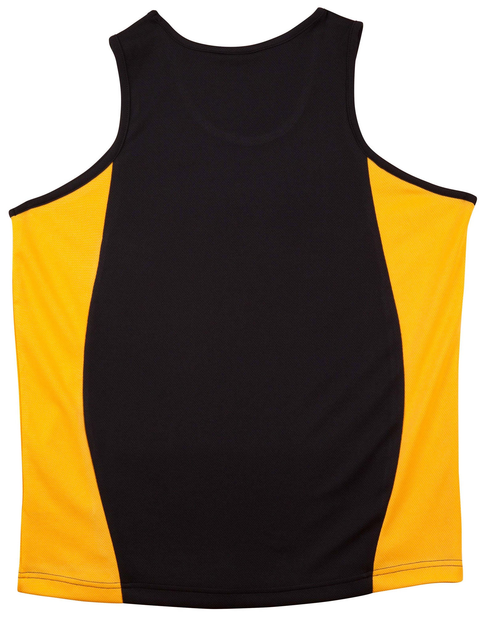 Teammate Singlet Kids - Black Gold