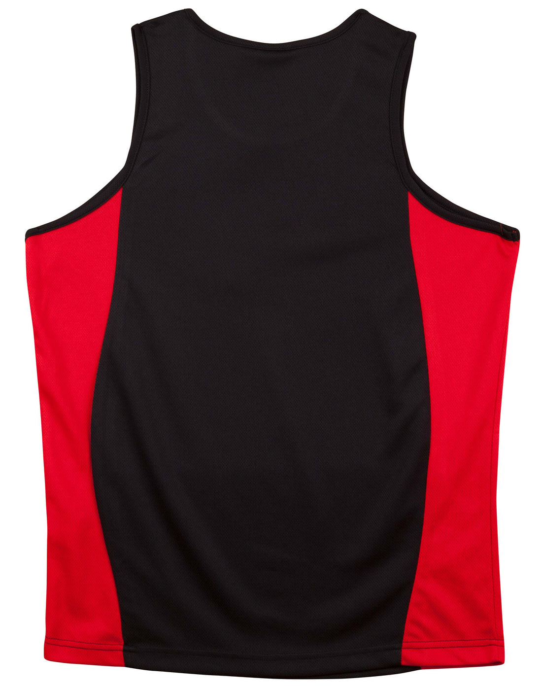 Teammate Singlet Kids - Black Red