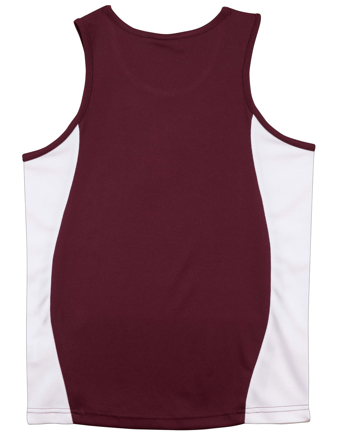 Teammate Singlet Kids - Maroon White