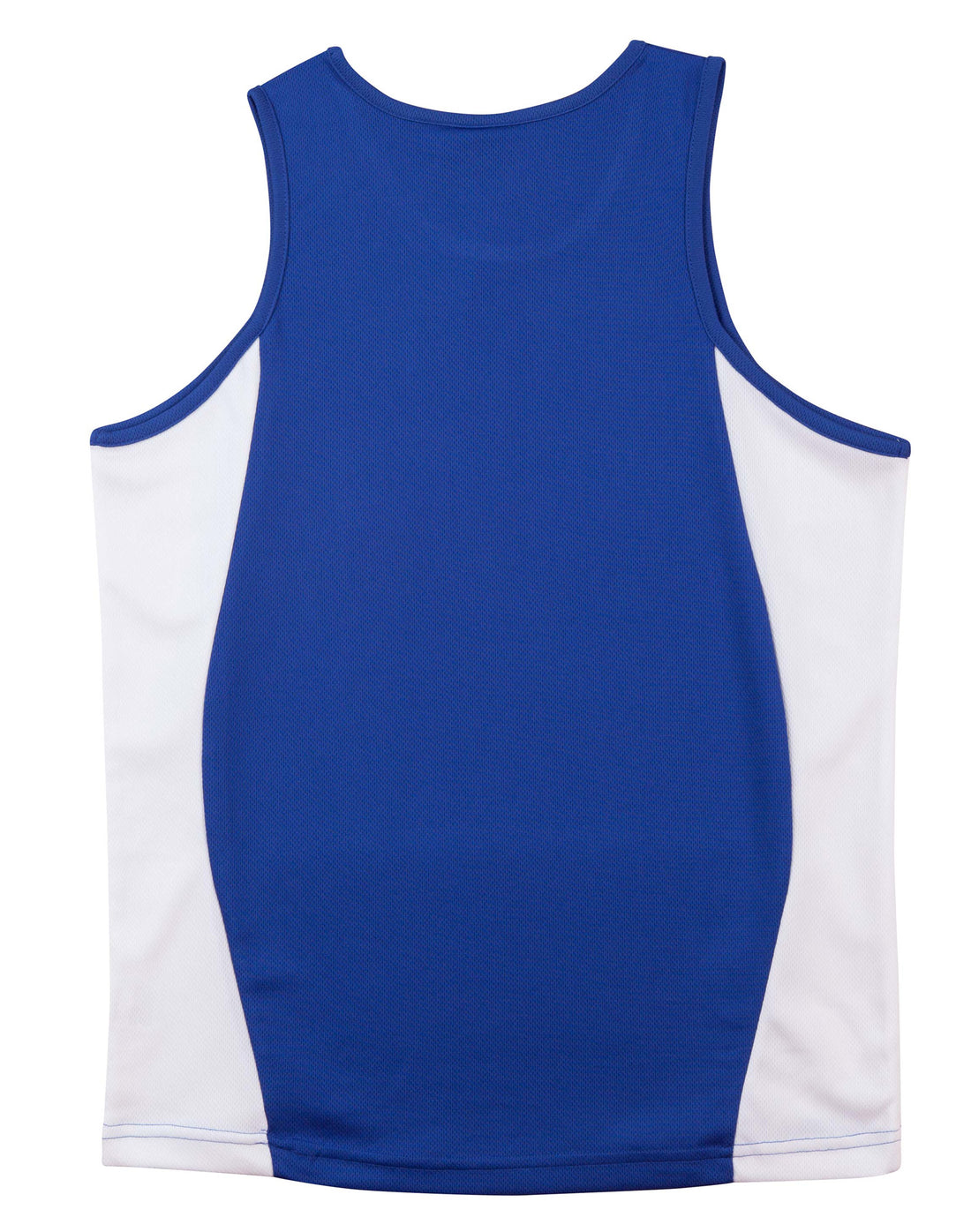 Teammate Singlet Kids - Royal White