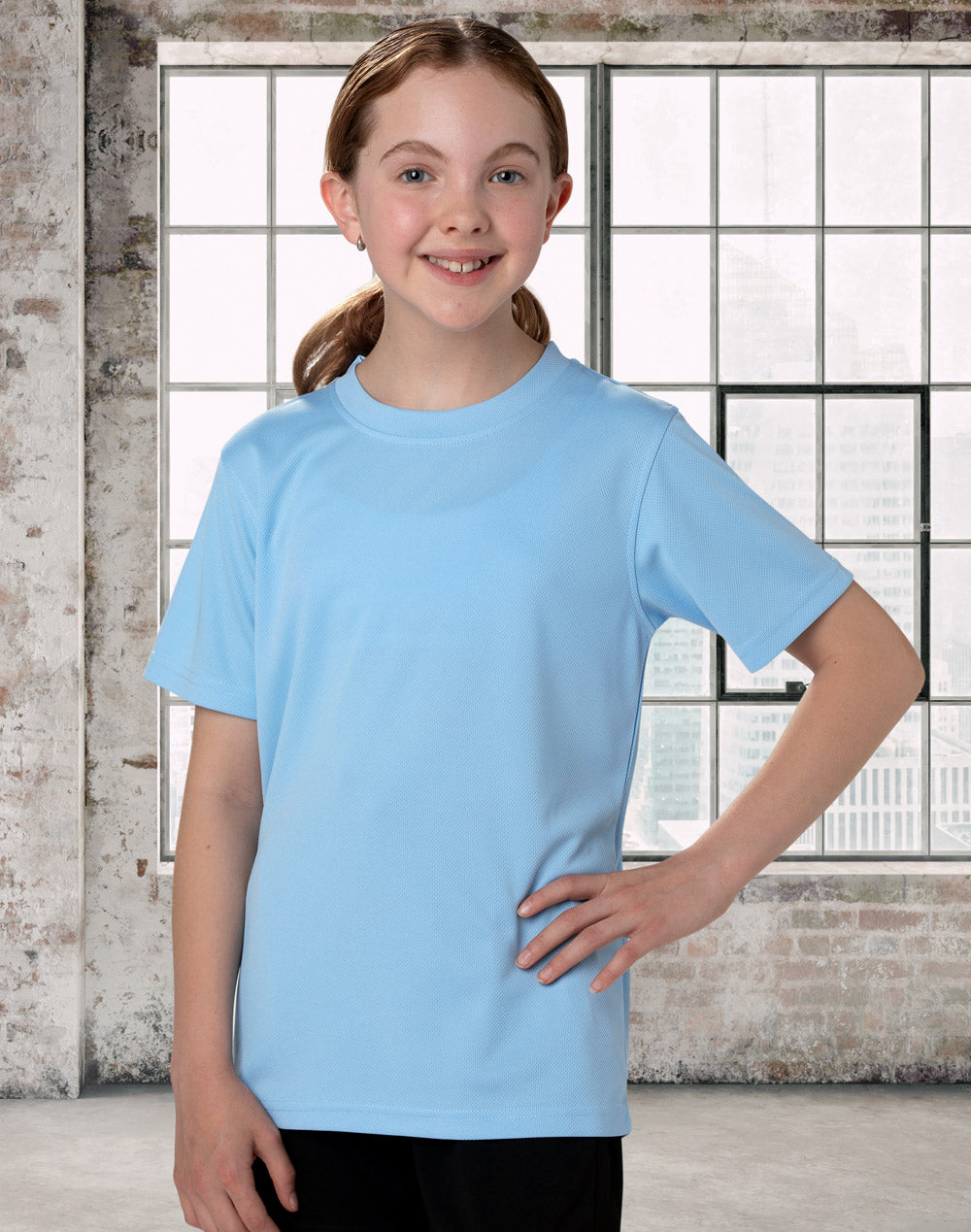Cool Tee Kids' - Skyblue